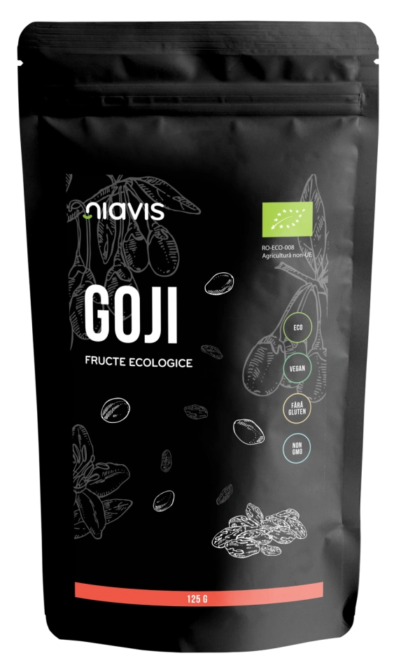 Fructe de Goji Ecologice/BIO 125g - Img 2