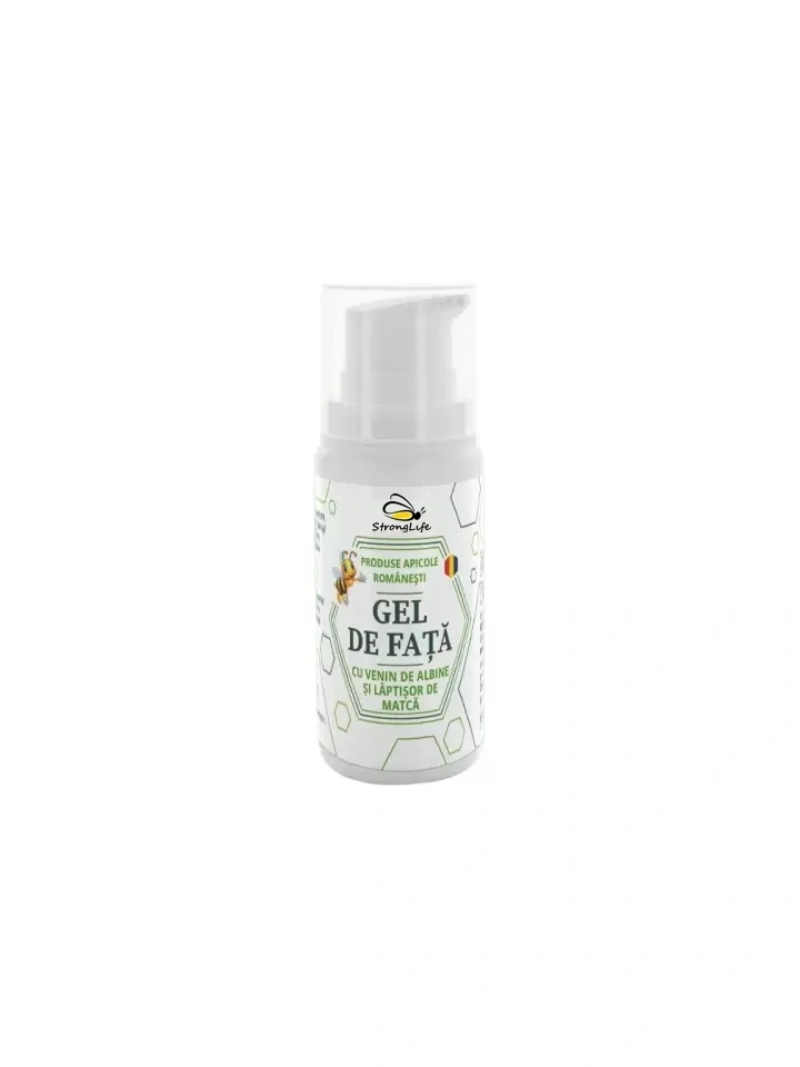 Gel de fata cu venin de albine si laptisor de matca - 30ml by Dr. Ing. Cornelia Dostetan Abalaru apicultor - Img 5