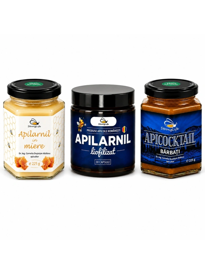 Pachet forța bărbatului – apilarnil pentru energie &amp; vitalitate - Img 6