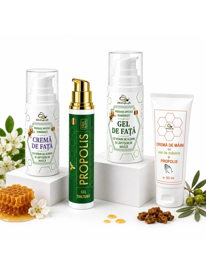 Pachet ingrijire completă – produse apicole naturale pentru Față și Mâini - Img 3