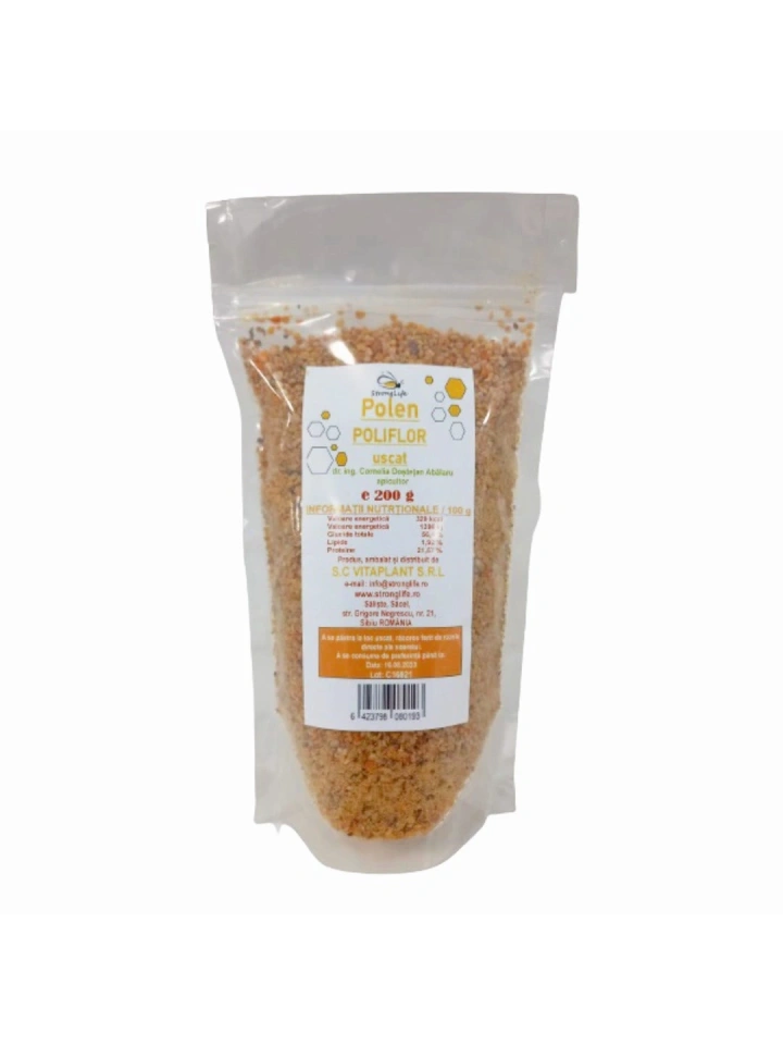 Polen uscat poliflor - 200g by Dr. Ing. Cornelia Dostetan Abalaru apicultor - Img 2