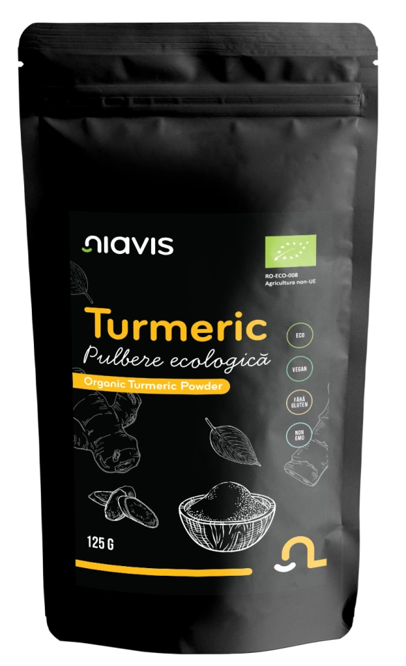 Turmeric Pulbere Ecologica/Bio 125g - Img 3