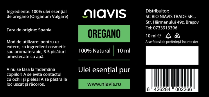 Ulei Esential de Oregano 10ml - Img 2