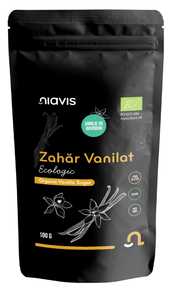 Zahar Vanilat Ecologic/BIO 100g - Img 2