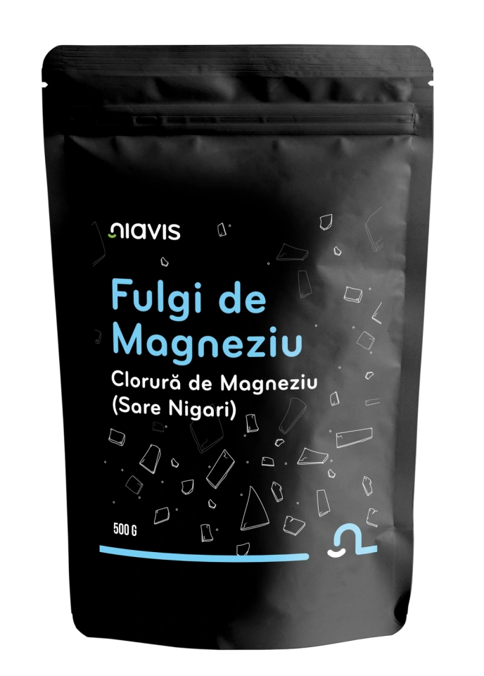 Fulgi de Magneziu pentru Baie (Sare Nigari) 500g - Img 2