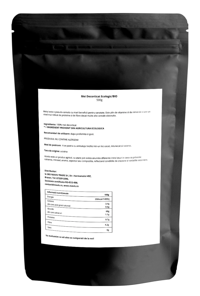 Mei Decorticat Ecologic/BIO 500g - Img 2