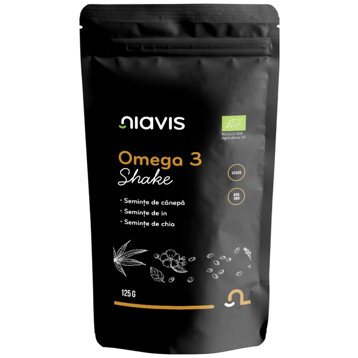 Omega 3 - Mix Seminte Ecologice/BIO 125g - Img 2