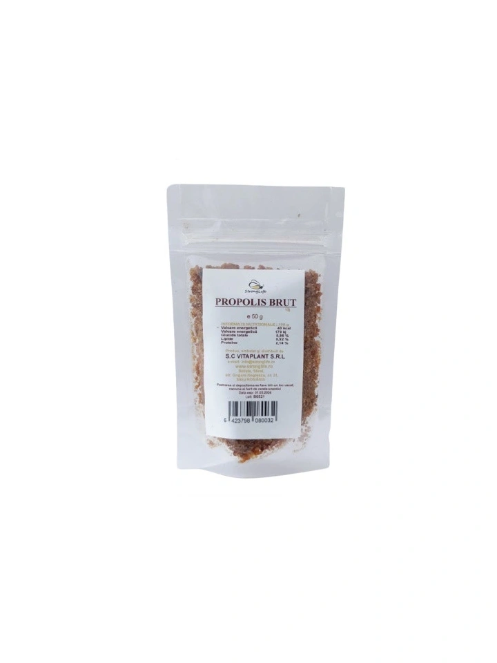 Propolis brut - 50g by Dr. Ing. Cornelia Dostetan Abalaru apicultor - Img 2