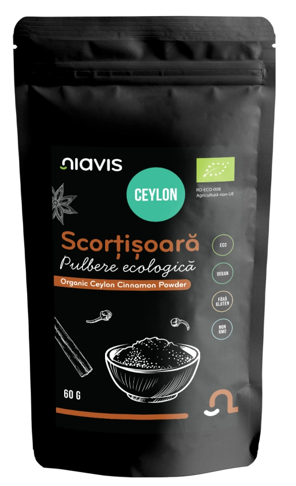 Scortisoara Ceylon Pulbere Ecologica/BIO 60g - Img 2