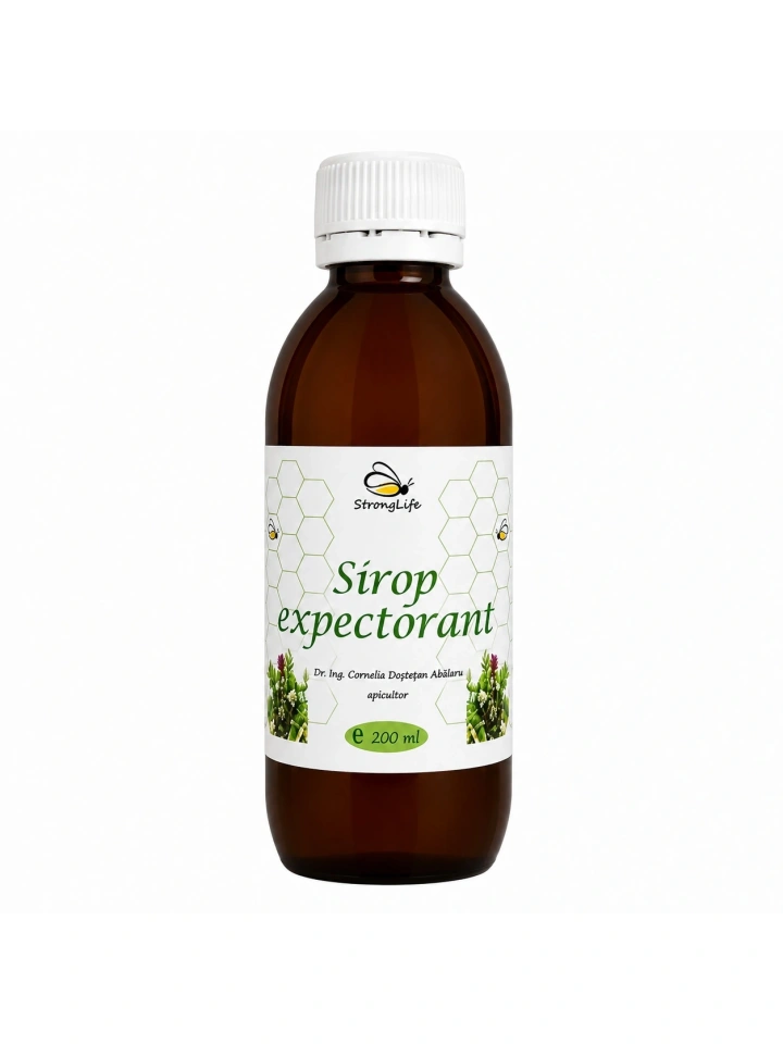 Sirop expectorant cu miere de albine - 200ml by Dr. Ing. Cornelia Dostetan Abalaru apicultor - Img 4