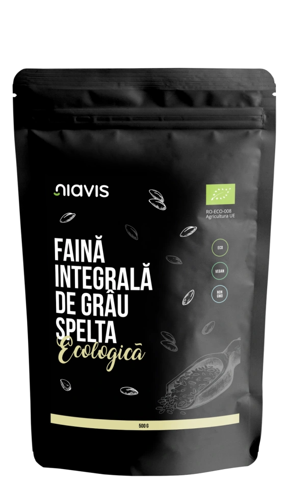 Faina Integrala de Grau Spelta Ecologica/BIO 500g - Img 2