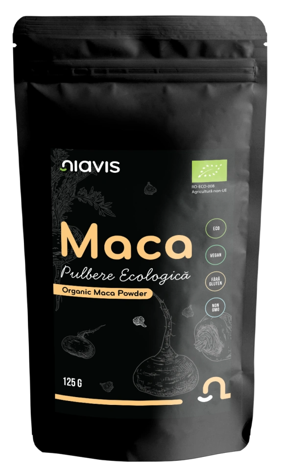 Maca Pulbere Ecologica/BIO 125g - Img 3