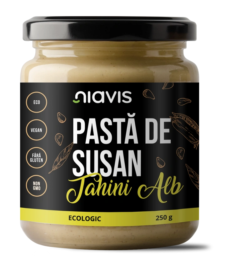 Pasta de Susan (Tahini Alb) Ecologica/BIO 250g - Img 2