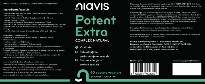 Potent Extra Complex Natural 60cps - Img 2
