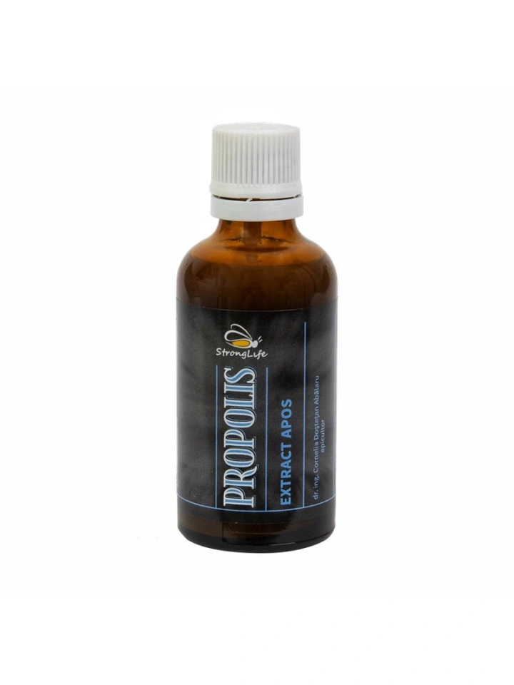Propolis extract natural apos - 50 ml by Dr. Ing. Cornelia Dostetan Abalaru apicultor - Img 5