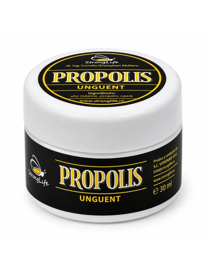 Propolis unguent - 28g by Dr. Ing. Cornelia Dostetan Abalaru apicultor - Img 3