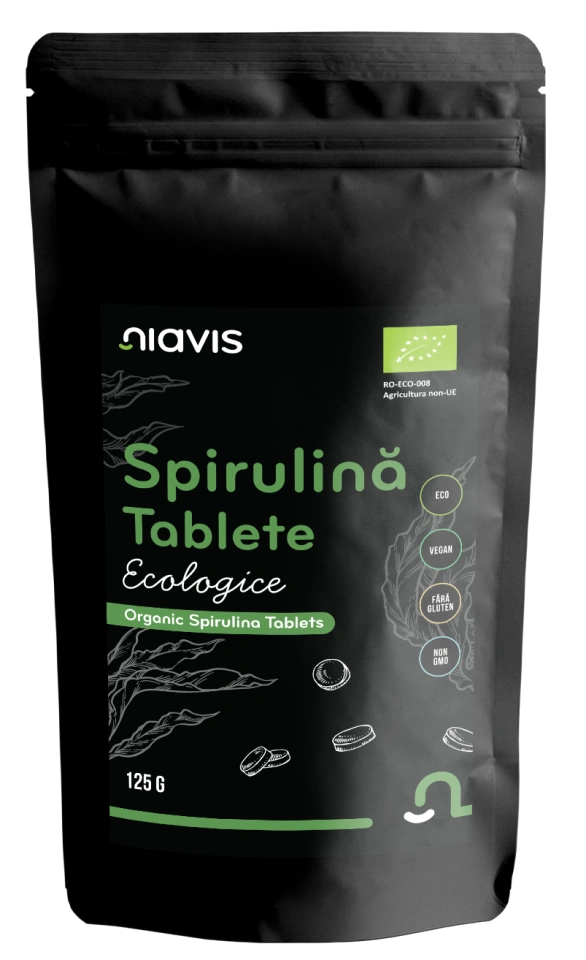 Spirulina Tablete Ecologice/BIO 125g - Img 3