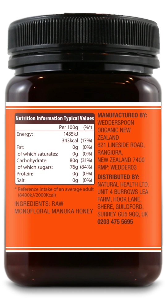 Miere de Manuka KFactor 16 RAW 500g - Img 3