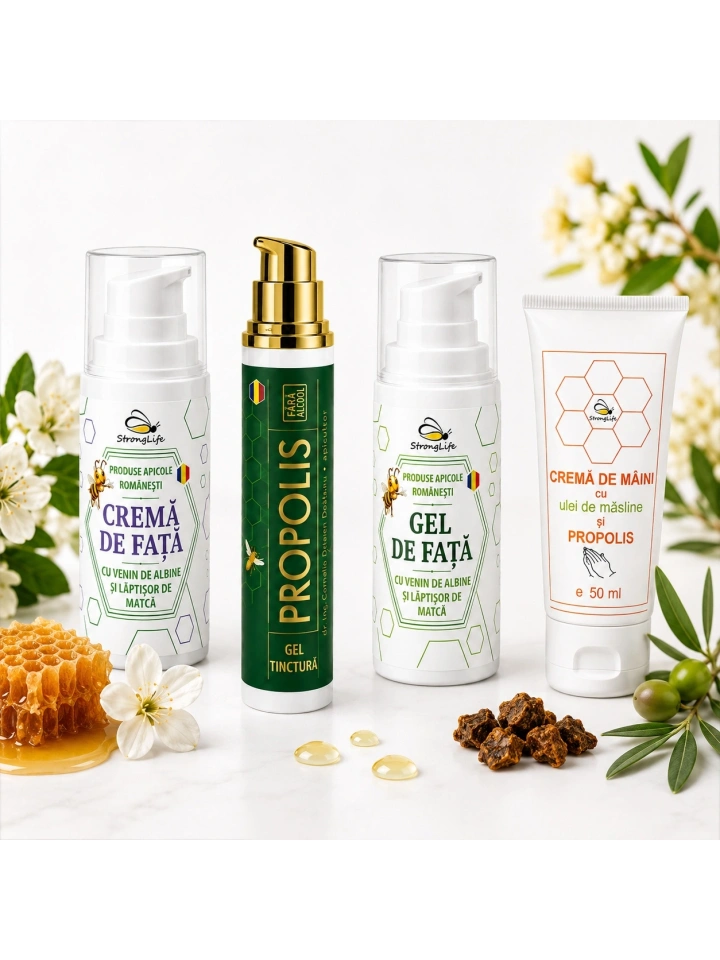Pachet ingrijire completă – produse apicole naturale pentru Față și Mâini - Img 4