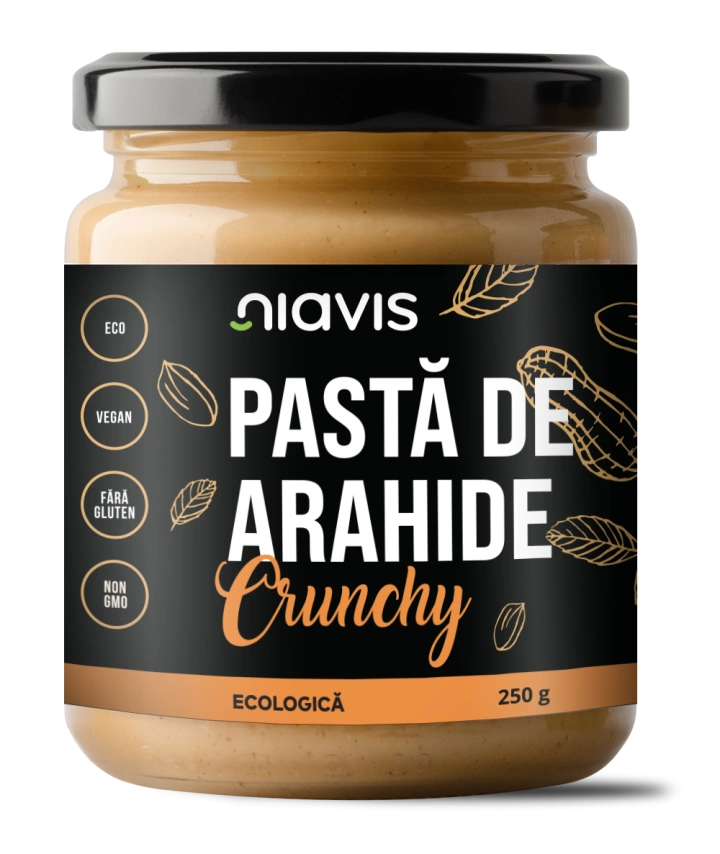 Pasta de Arahide Crunchy Ecologica/BIO 250g - Img 2