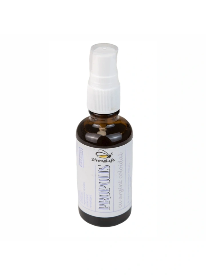 Propolis cu argint coloidal - 50ml by Dr. Ing. Cornelia Dostetan Abalaru apicultor - Img 5