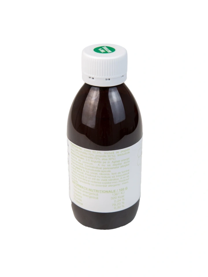 Sirop de aloe si propolis cu miere de albine - 200ml by Dr. Ing. Cornelia Dostetan Abalaru apicultor - Img 6