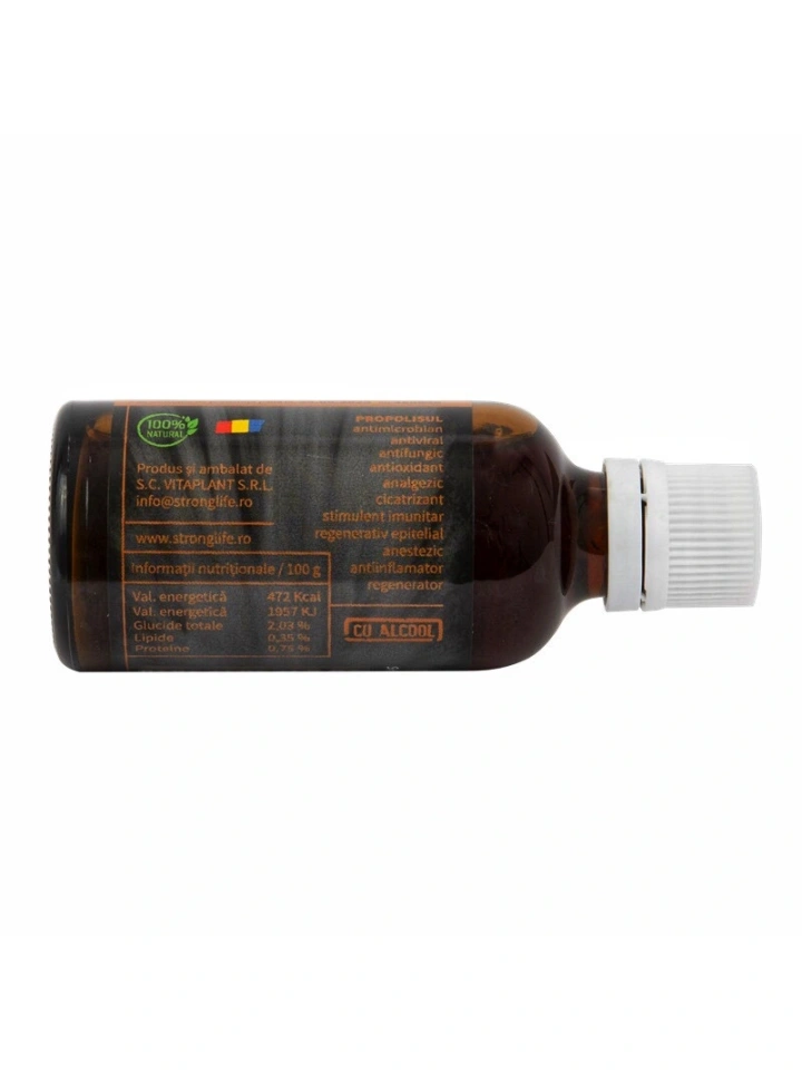 Tinctura de propolis 30% - 50ml by Dr. Ing. Cornelia Dostetan Abalaru apicultor - Img 6