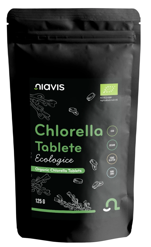 Chlorella Tablete Ecologice/BIO 125g - Img 3