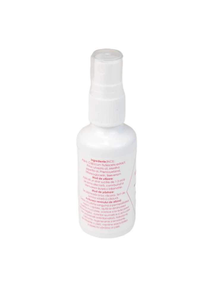 Spray cu venin de albine - 50ml by Dr. Ing. Cornelia Dostetan Abalaru apicultor - Img 5