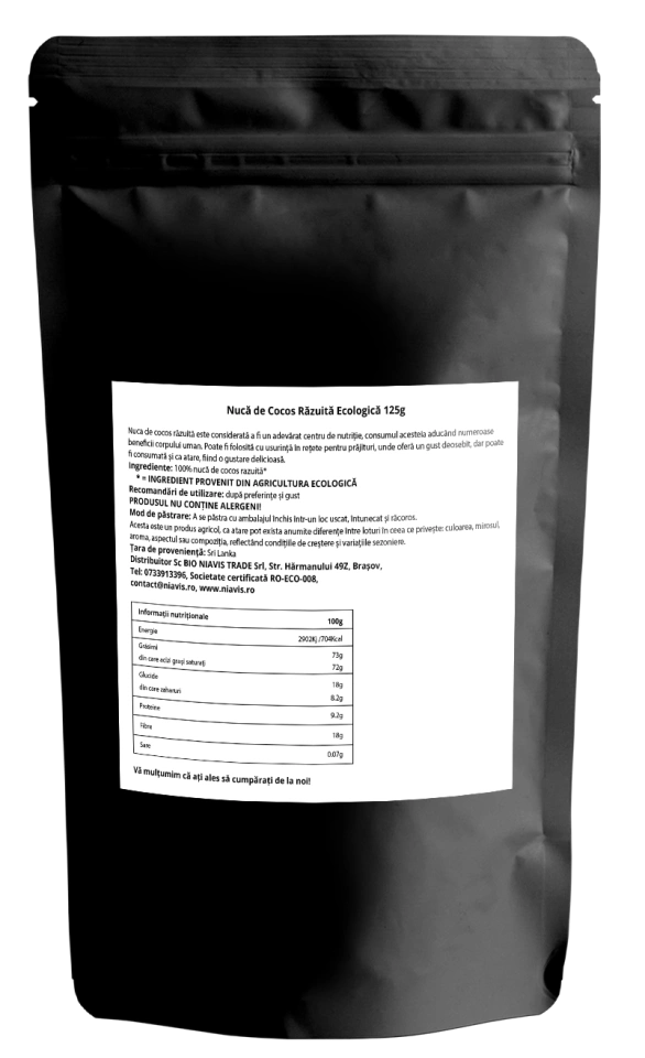 Nuca de Cocos Razuita Ecologica/BIO 125g - Img 2