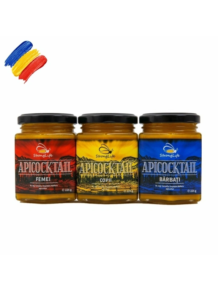 Pachet ApiCocktail® - 675g cocktail-uri apicole pentru cresterea imunitatii intregii familii by Dr. Ing. Cornelia Dostetan Abalaru apicultor - Img 3