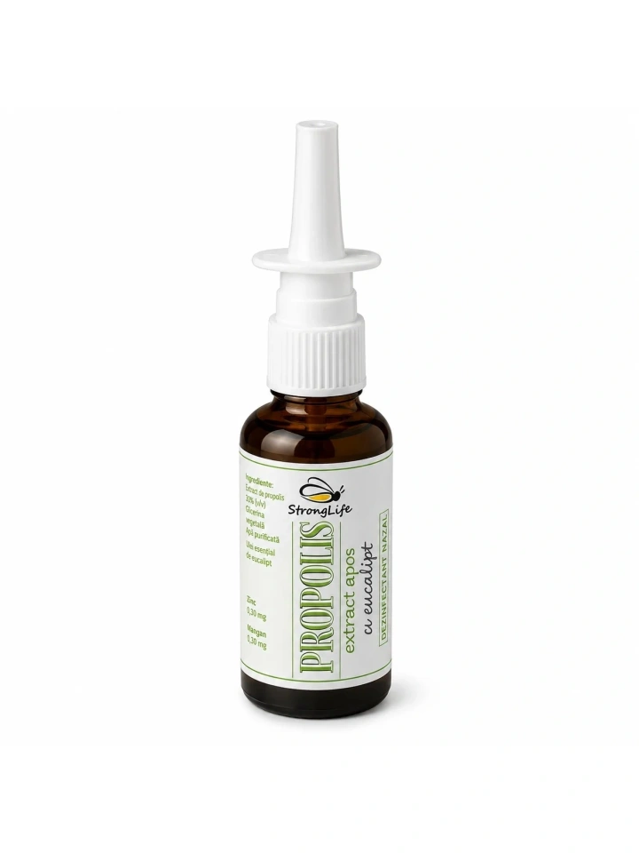 Pachet propolis cu argint coloidal – protecție nas &amp; gât - Img 6