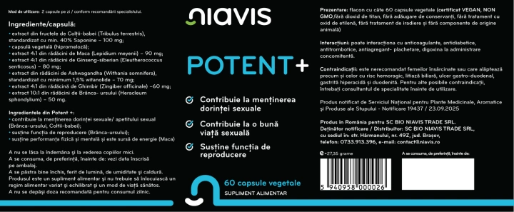 Potent Plus 60 cps - Img 2