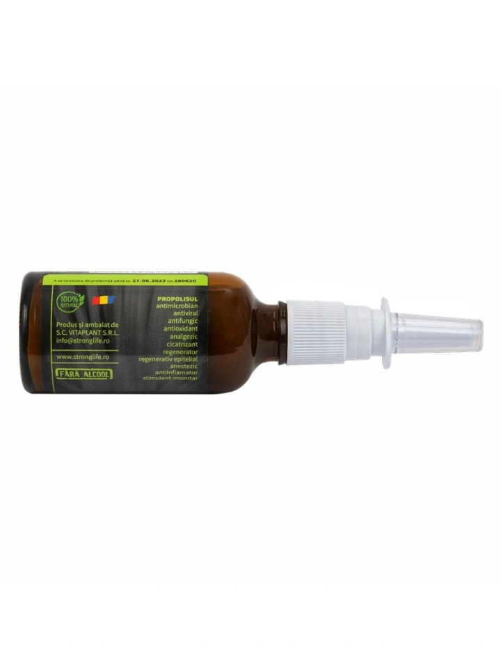 Propolis lavaj nazal fara alcool - 50ml by Dr. Ing. Cornelia Dostetan Abalaru apicultor - Img 6