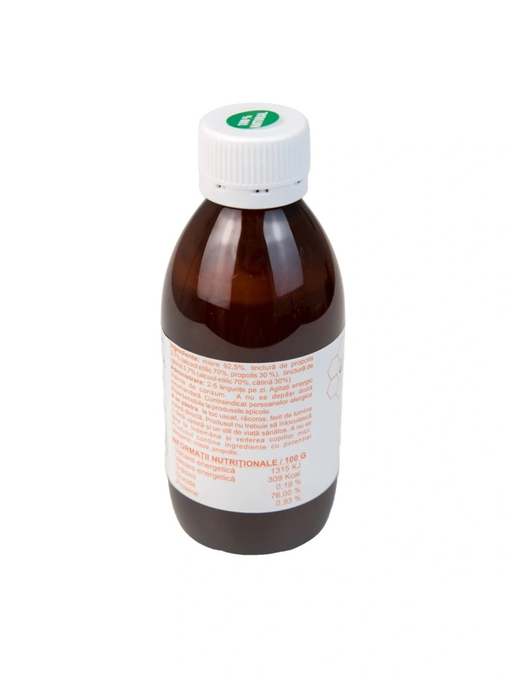 Sirop de catina si propolis cu miere de albine - 200ml by Dr. Ing. Cornelia Dostetan Abalaru apicultor - Img 6