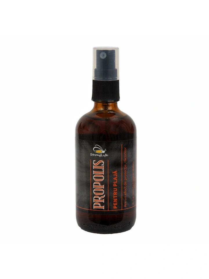 Spray cu propolis pentru plaja - 100ml by Dr. Ing. Cornelia Dostetan Abalaru apicultor - Img 4