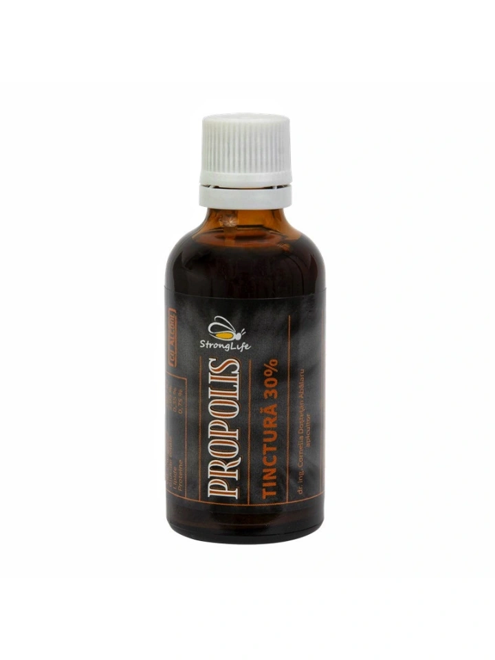 Tinctura de propolis 30% - 100ml by Dr. Ing. Cornelia Dostetan Abalaru apicultor - Img 6