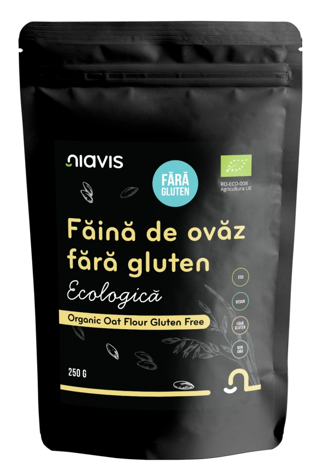 Faina de Ovaz Fara Gluten Ecologica/BIO 250g - Img 2