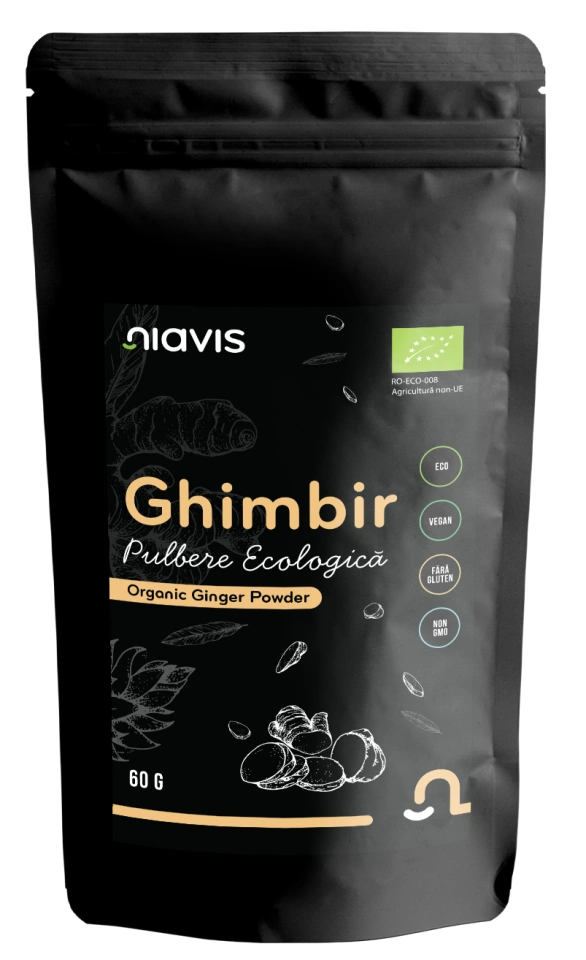Ghimbir pulbere Ecologica/BIO 60g - Img 3