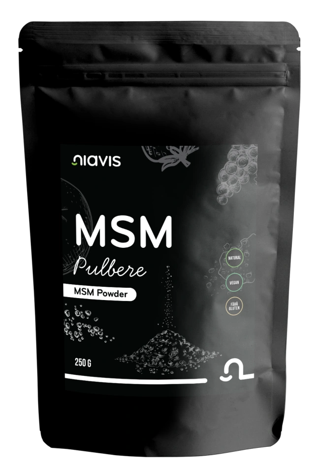 MSM Pulbere 100% Naturala 250g - Img 3