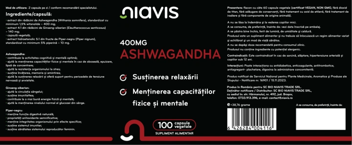 Ashwagandha 100 cps - Img 2