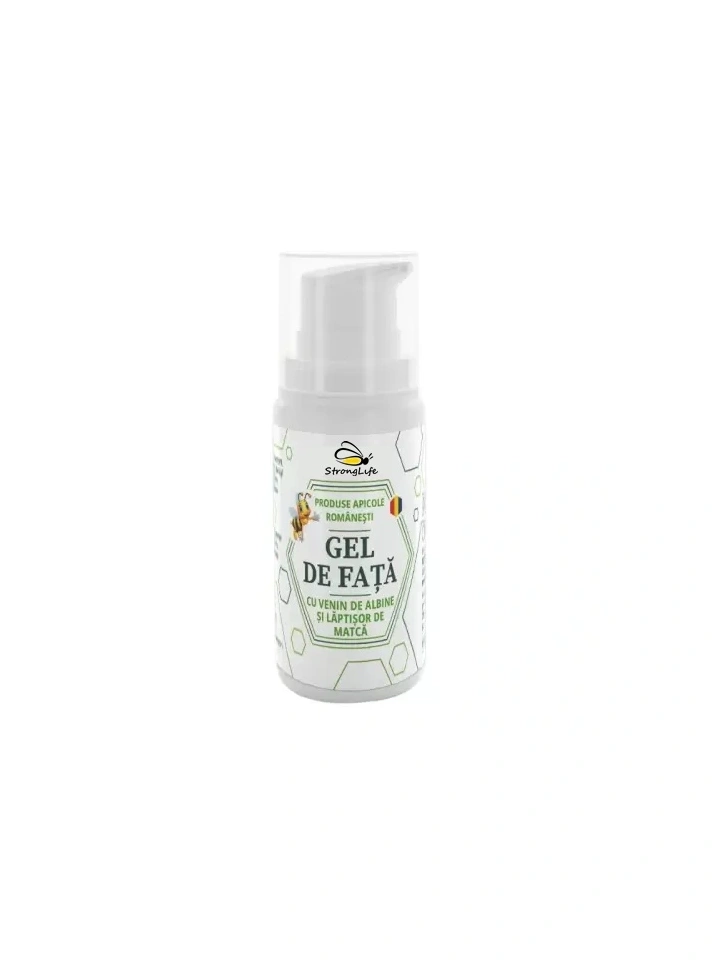 Gel de fata cu venin de albine si laptisor de matca - 30ml by Dr. Ing. Cornelia Dostetan Abalaru apicultor - Img 4
