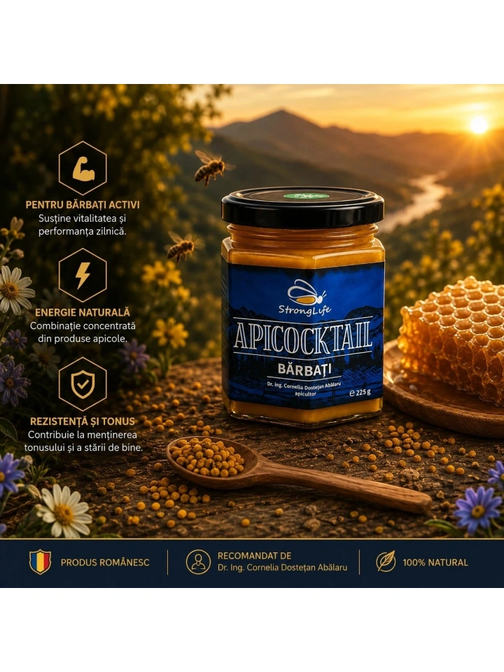 Pachet forța bărbatului – apilarnil pentru energie &amp; vitalitate - Img 5