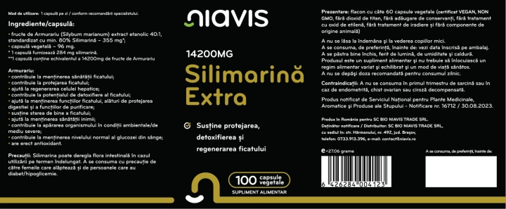 Silimarina Extra 14200 100 cps - Img 2
