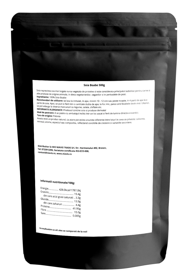 Soia Boabe 500g - Img 2