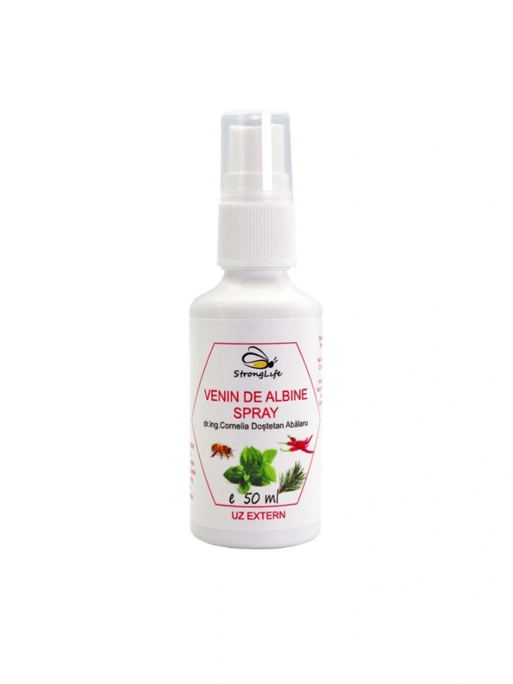 Spray cu venin de albine - 50ml by Dr. Ing. Cornelia Dostetan Abalaru apicultor - Img 6