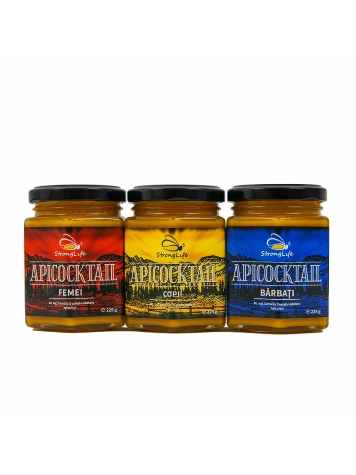 Pachet ApiCocktail® - 675g cocktail-uri apicole pentru cresterea imunitatii intregii familii by Dr. Ing. Cornelia Dostetan Abalaru apicultor - Img 4
