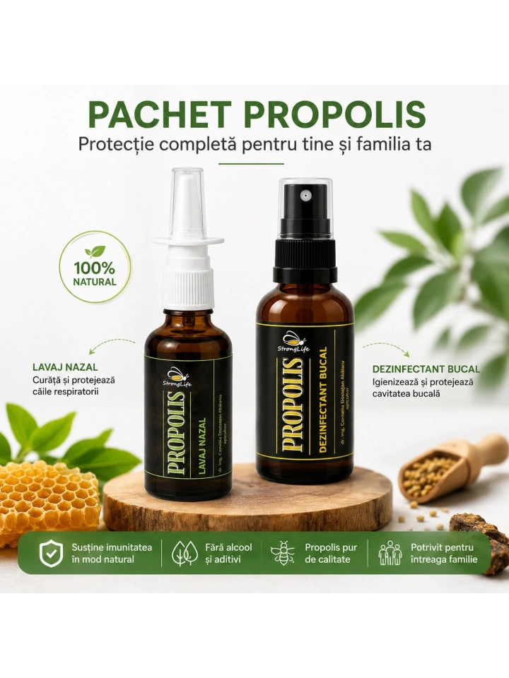 Pachet propolis protecție nas &amp; gât - Img 2