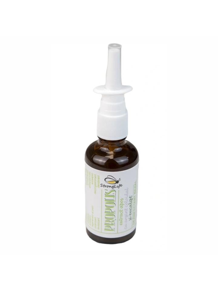 Propolis cu argint coloidal si eucalipt - lavaj nazal - 50 ml by Dr. Ing. Cornelia Dostetan Abalaru apicultor - Img 6