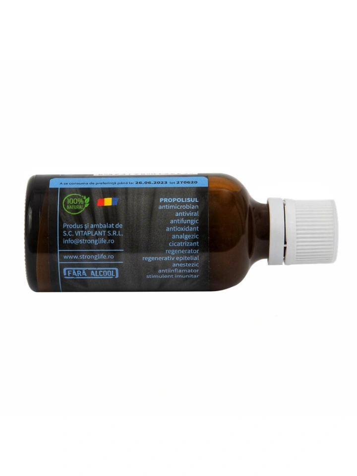 Propolis extract natural apos - 50 ml by Dr. Ing. Cornelia Dostetan Abalaru apicultor - Img 6